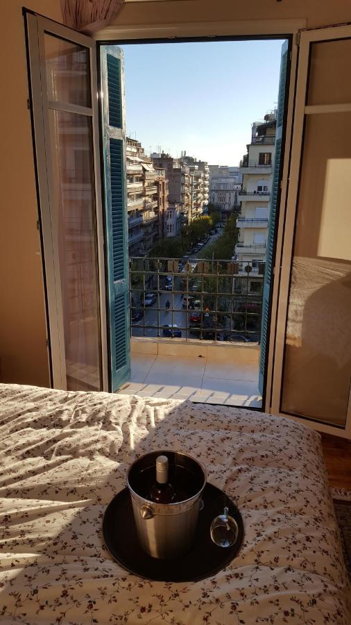 Elegant Top-Floor Apartment With Skyline City View Thessaloníki Luaran gambar