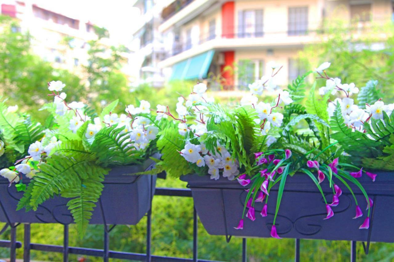Elegant Top-Floor Apartment With Skyline City View Thessaloníki Luaran gambar